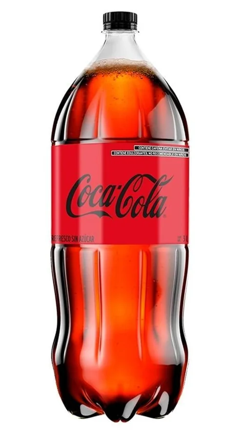 BEBIDA COCA COLA SIN AZUCAR 6 X 3 LITROS