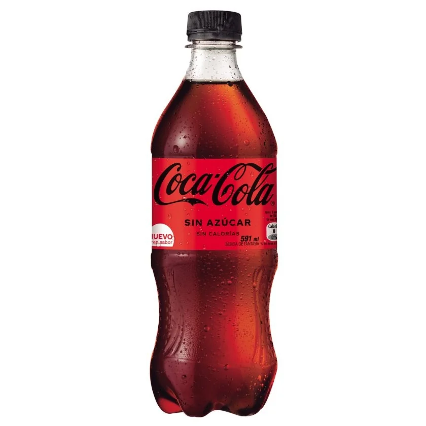 BEBIDA COCA COLA SIN AZUCAR 6 X 591 ML