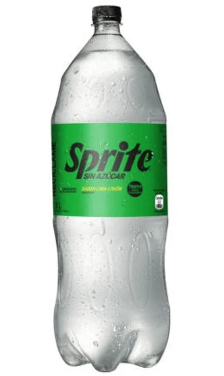 BEBIDA SPRITE SIN AZUCAR 6 X 3 LITROS