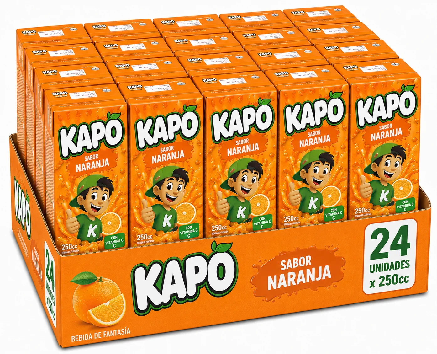 KAPO NARANJA 24 X 250 CC