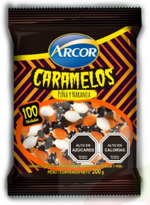 CARAMELO PIÑA Y NARANJA ARCOR 40 X 200 GR