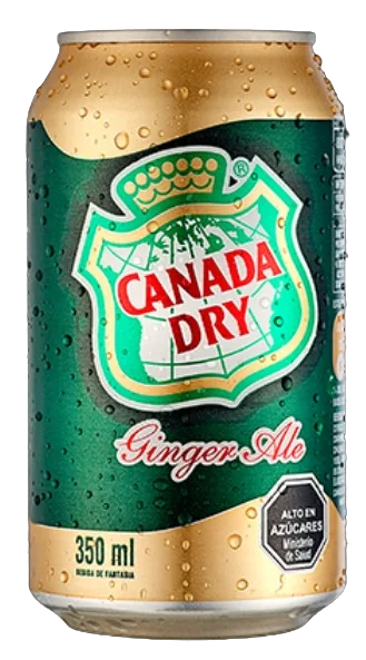 LATA CCU GINGER ALE 4X6X350 CC