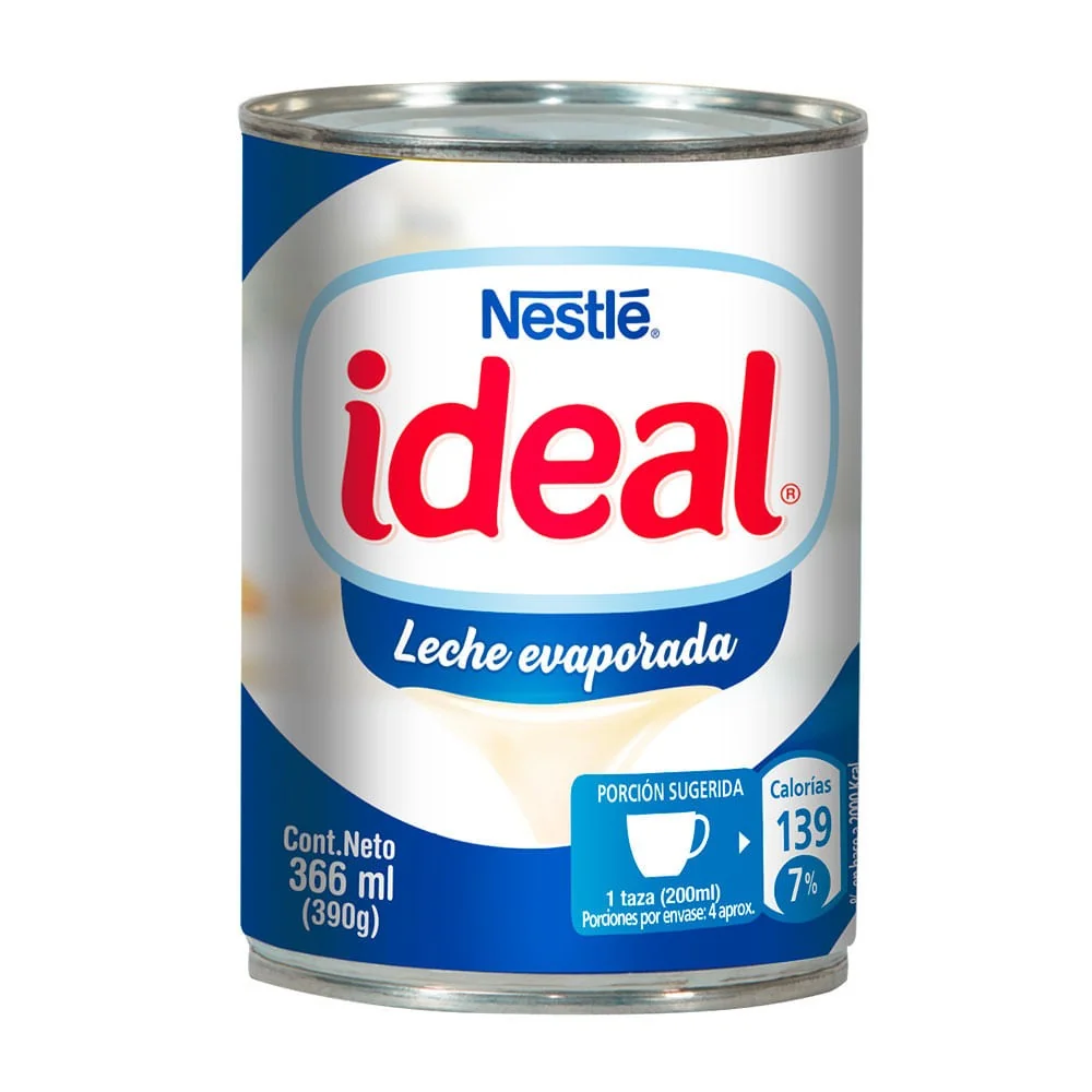 LECHE EVAPORADA NESTLE 48X390GR