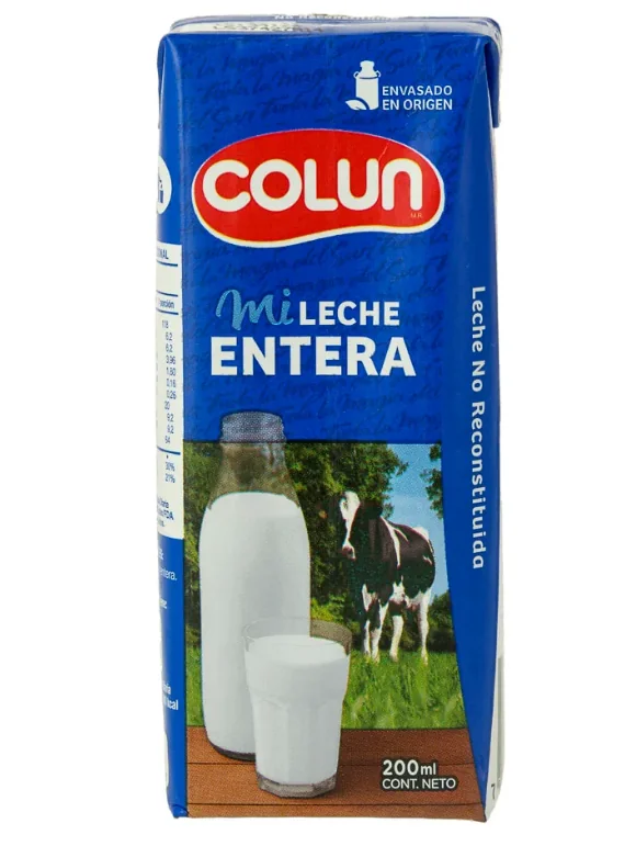 LECHE COLUN NATURAL 24X200ML