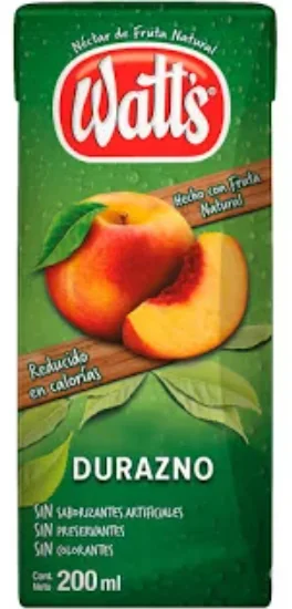 NECTAR WATTS DURAZNO 5X6X200