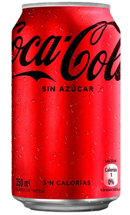 LATA COCA COLA ZERO 4X6X350CC