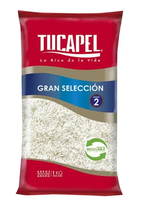 ARROZ TUCAPEL GRAN SELECCION 10 X 1 KG