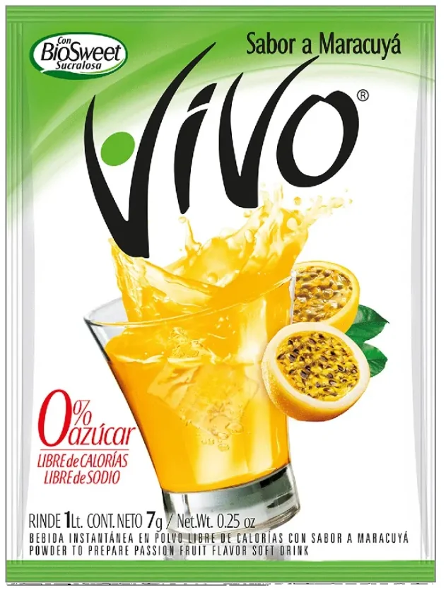 JUGO VIVO MARACUYA S DP 8X12X8 GRS