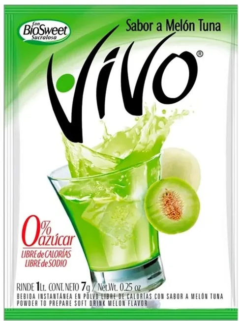 JUGO VIVO MELON S DP 8X12X8 GRS