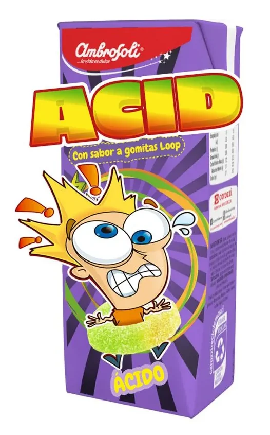 BEBIDA AMBROSOLI ACID 8X3X190 ML