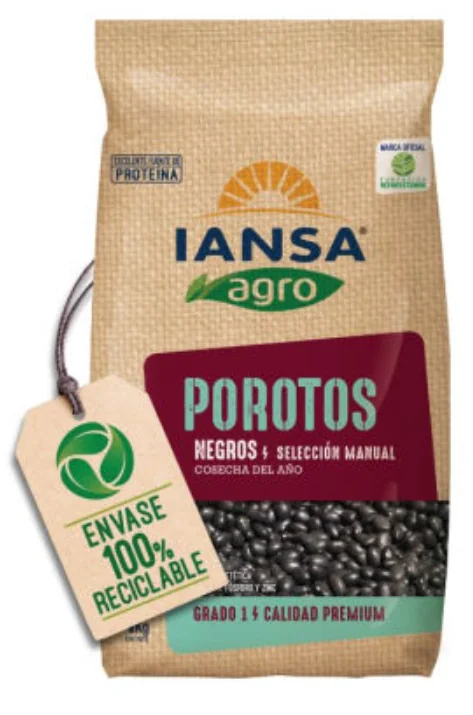 POROTO NEGRO IANSA BOLSA 10 X 1KG