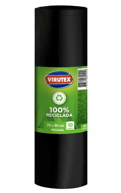 VIRUTEX BOLSA BASURA 70X90.