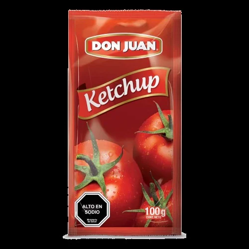 KETCHUP DON JUAN SACHET 4x18 100 GRS.