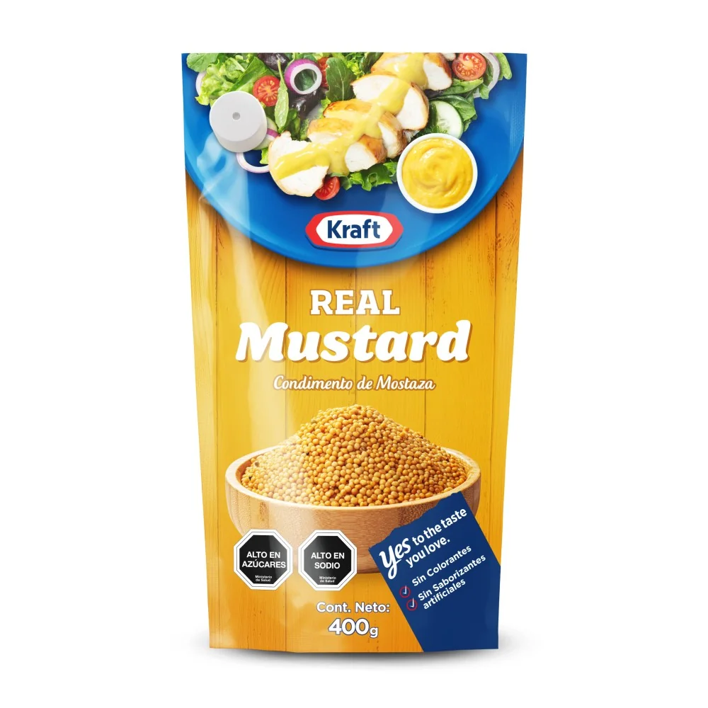 MOSTAZA KRAFT DOY 12X400GR