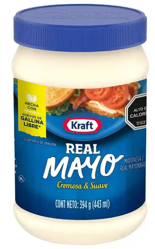 MAYONESA KRAFT FRASCO 12X394 GRS