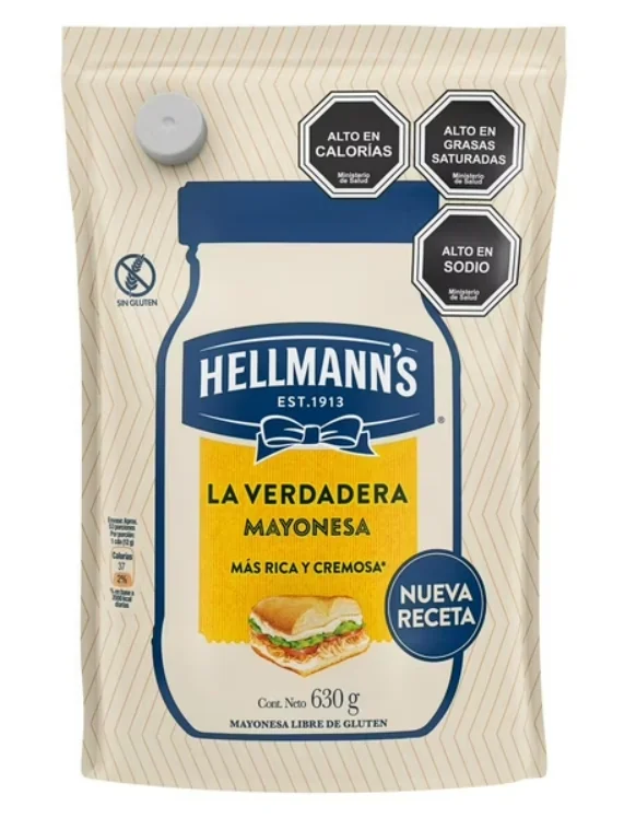 HELLMANNS MAYO REG DP 12X630G