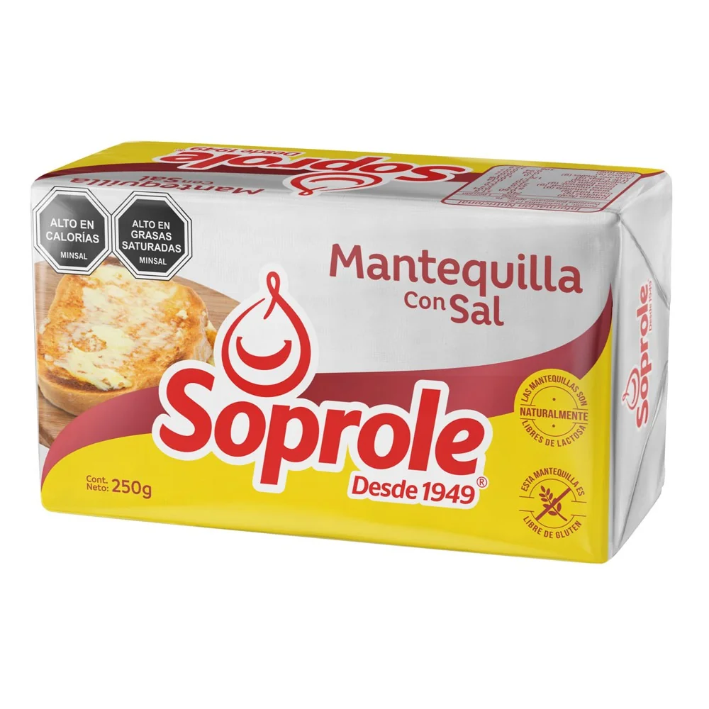 MANTEQUILLA SOPROLE 40 X 250 GRS.