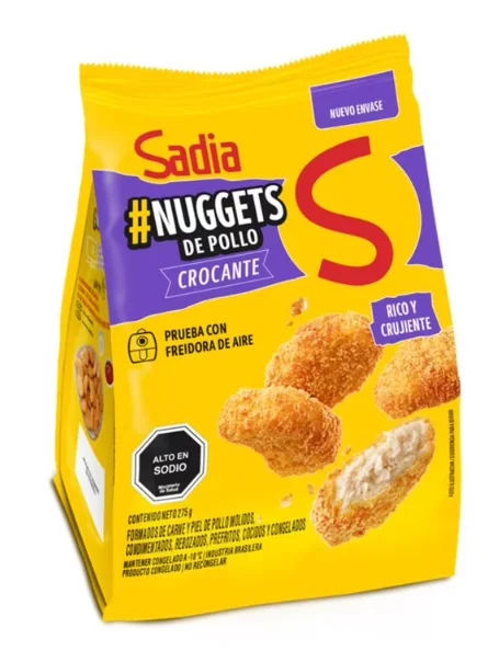 NUGGETS SADIA  POLLO CROCANTE 16X275GR