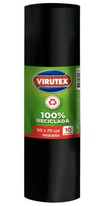 BOLSAS DE BASURA 50X70 VIRUTEXTRADICIONAL