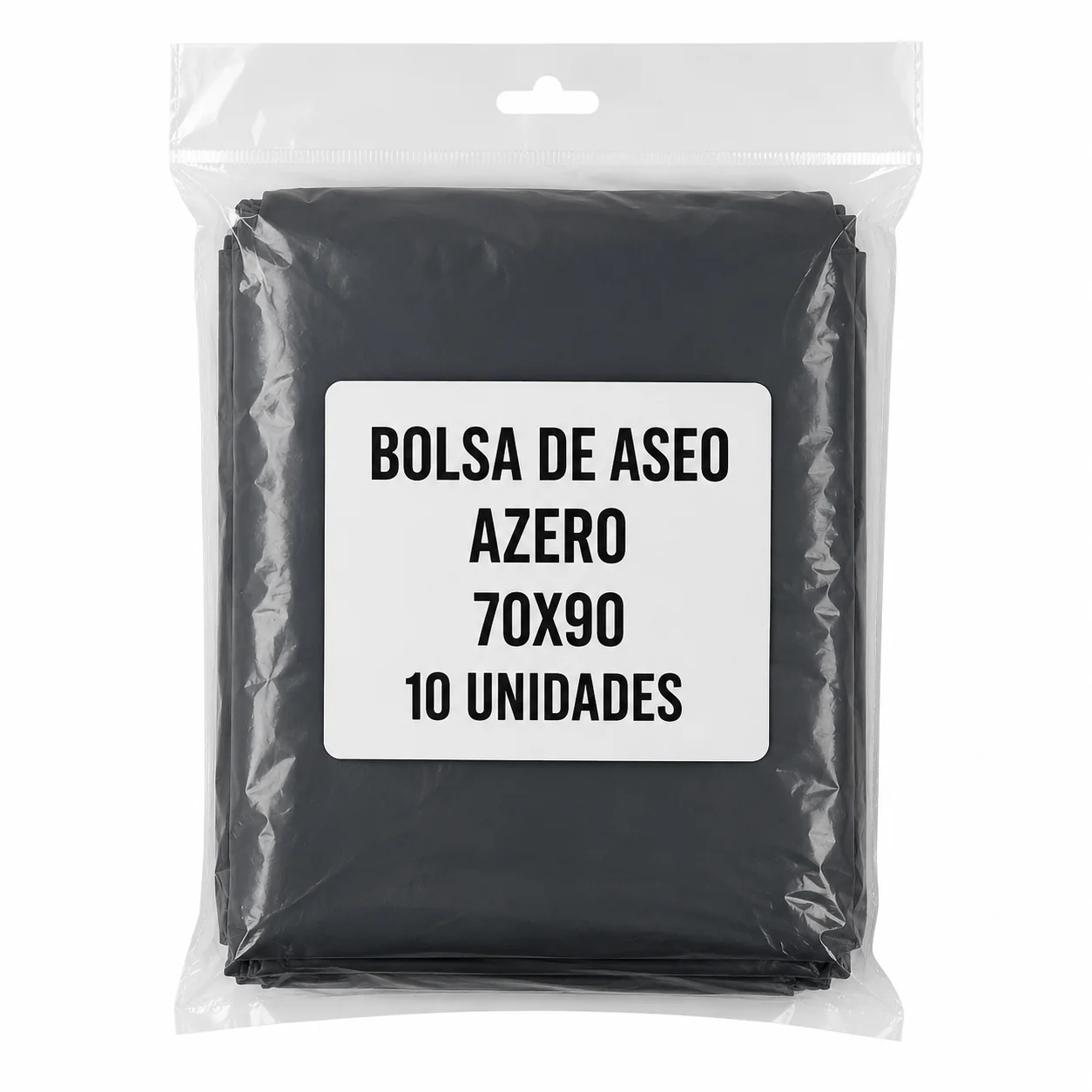 BOLSA DE ASEO AZERO 70X90 30x10