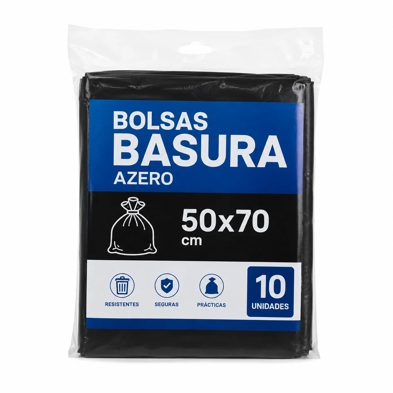 BOLSAS BASURA AZERO 50X70