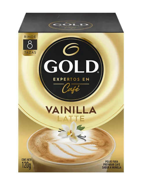 CAFE GOLD LATTE VAINILLA 24(8X15GRS)