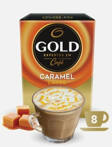 CAFE GOLD CARAMEL LATTE 24(8X15GRS)