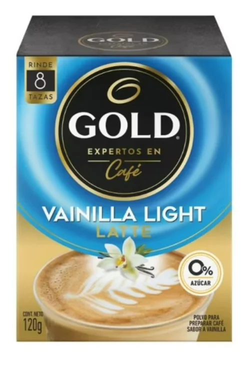 CAFE GOLD VAINILLA LIGHT 24(8X15GRS)
