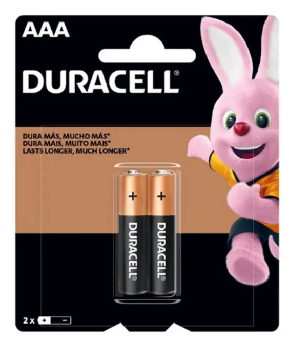 PILA DURACELL AAA 10X 12 UND