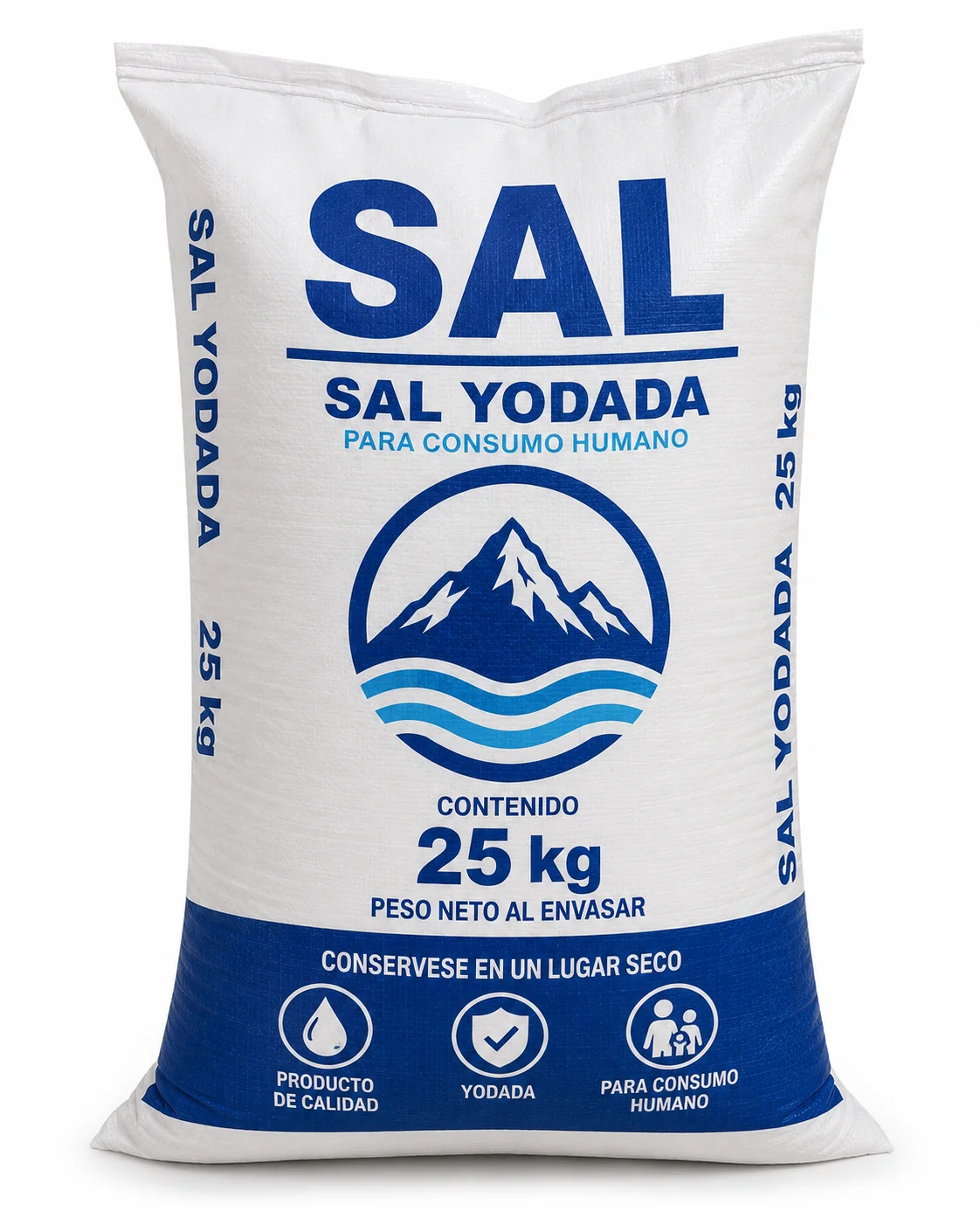 SACO SAL X 25 KILOS