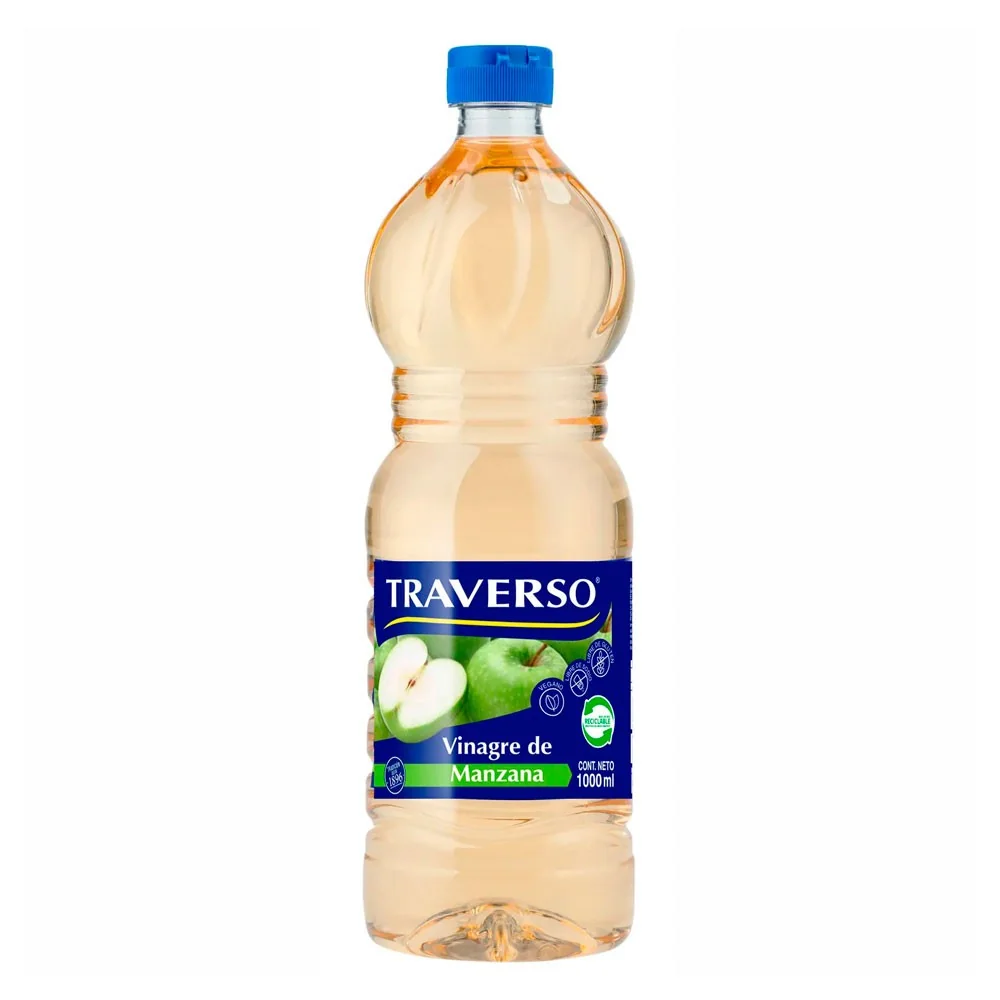 VINAGRE TRAV MANZANA 12X500CC