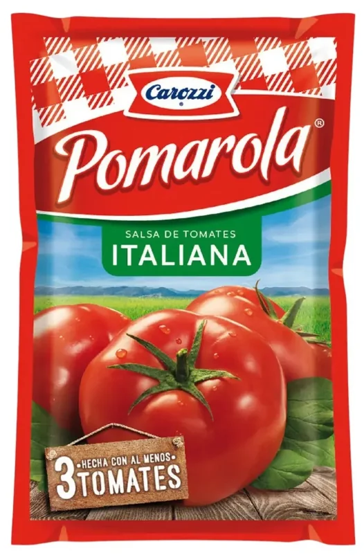 SALSA DE TOMATES POMAROLA 24X200 GRS