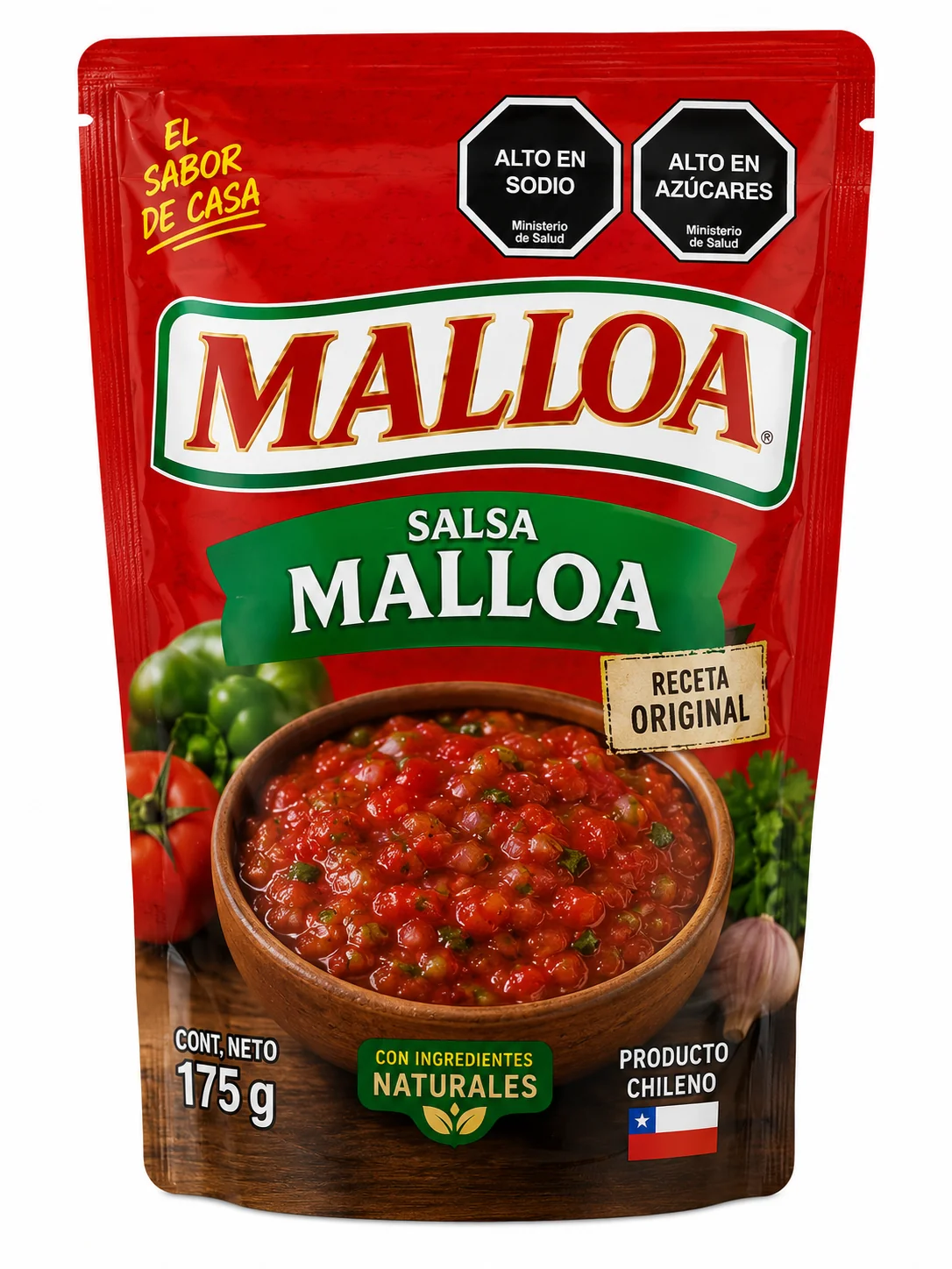 SALSA MALLOA 9X4 175 GRS