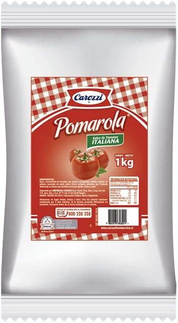 SALSA POMAROLA ITALIANA FS 10X 1 KG