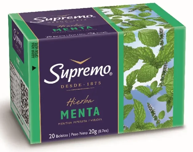 HIERBA MENTA SUPREMO 12X20 BOL.