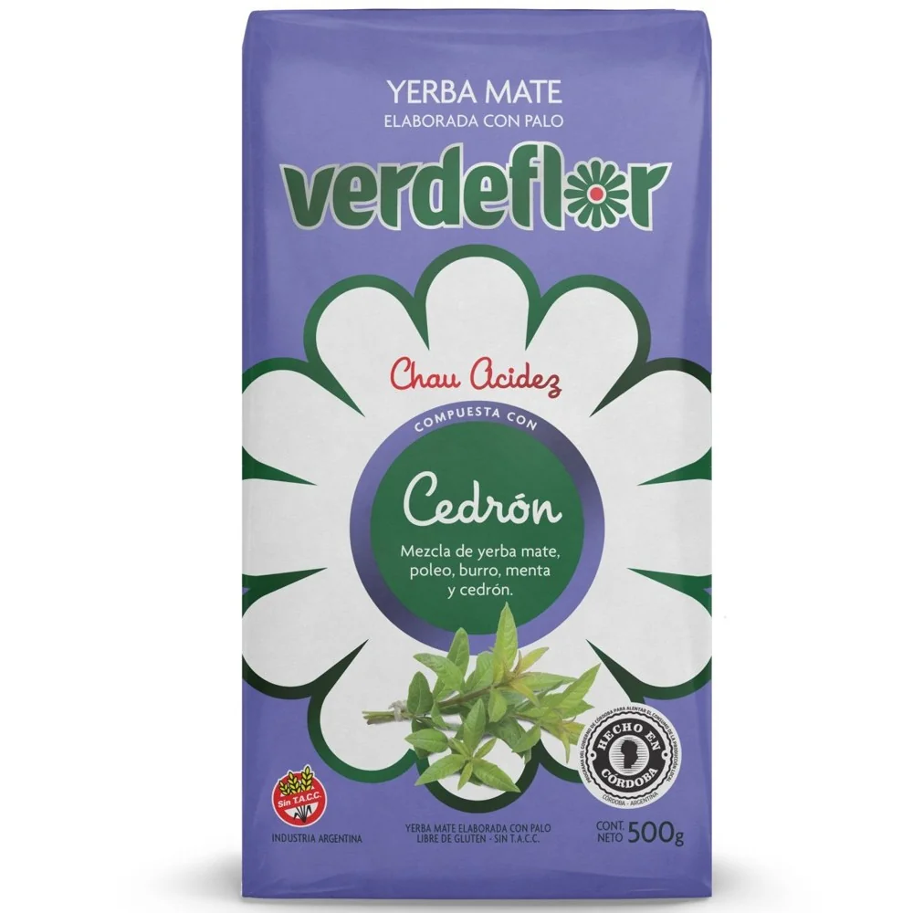 YERBA VERDEFLOR CEDRON 6X500