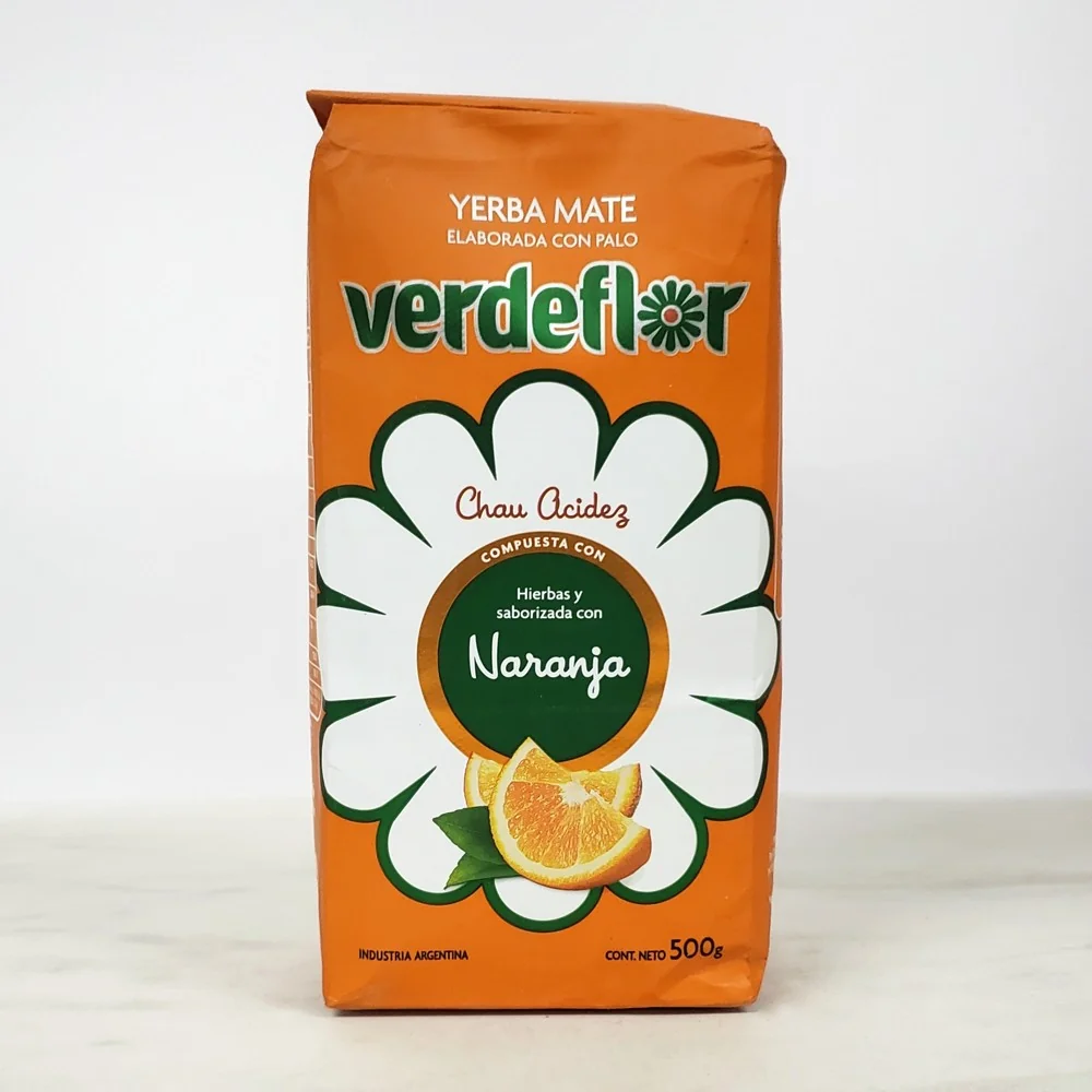YERBA VERDEFLOR NARANJA 6X500