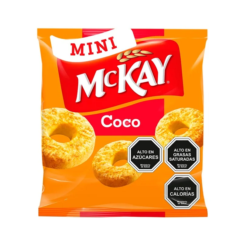 GALLETA MCKAY MINI COCO 42X40 GRS.