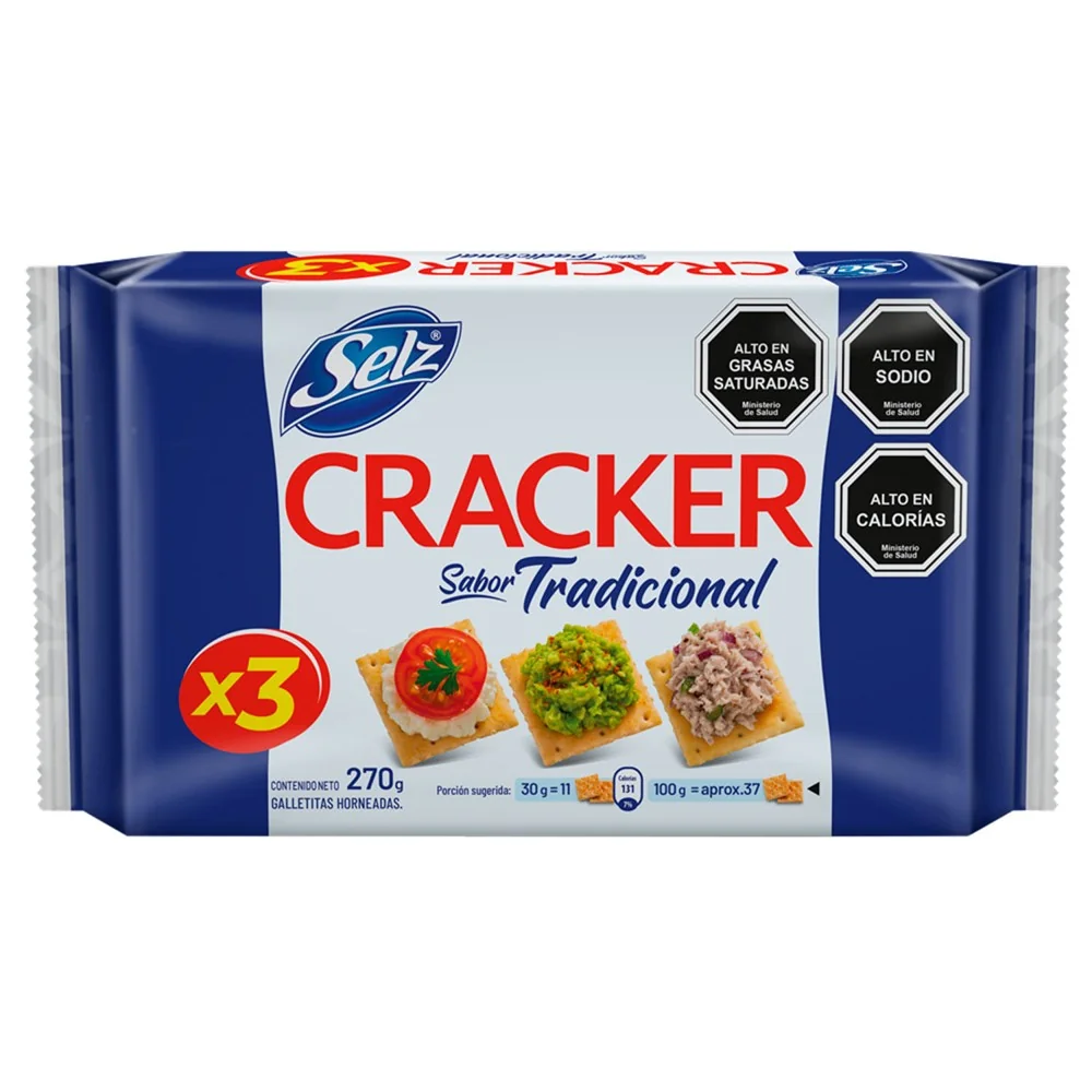 GALLETA SELZ CRACKER 10X3X270GR