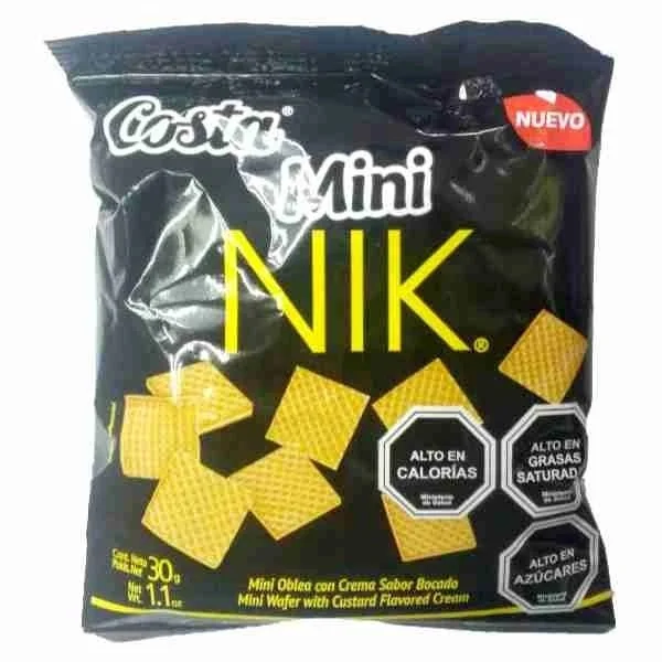 GALLETA COSTA MINI NIK 30X30GR