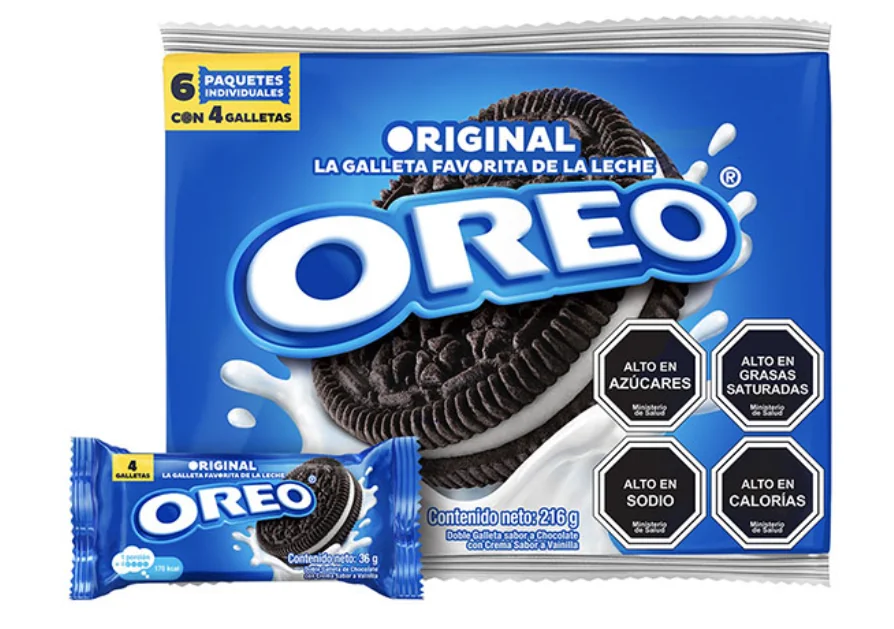 GALLETA OREO SIX PACK 28X216G
