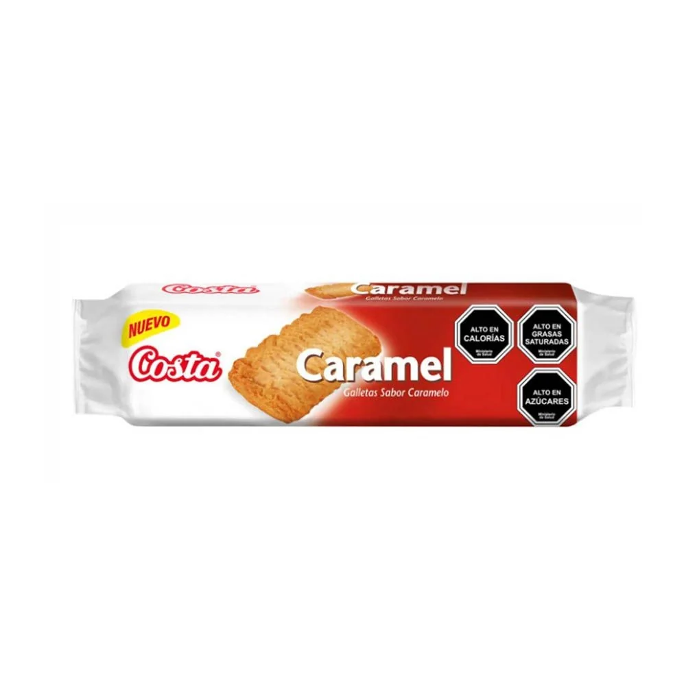 GALLETA COSTA CARAMEL 24X150 GRS