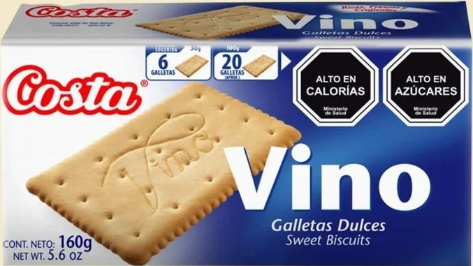 GALLETAS COSTA VINO 32X160 GRS
