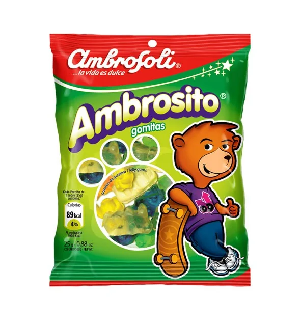 GOMITAS AMBROSITO DP 6X20X25 GRS