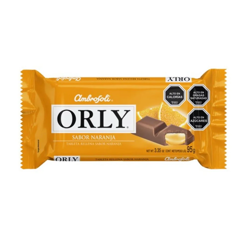 AMBROSOLI ORLY NARANJA 15X95 GR