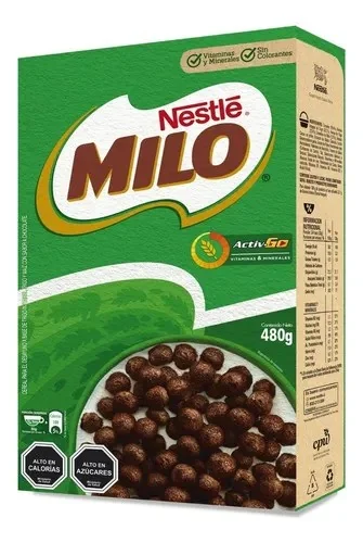 MILO NESTLE CEREAL 14X480GR