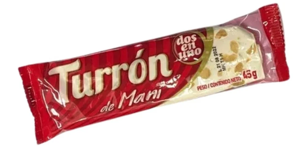 TURRON MANI DOS EN UNO 1X28X45GR