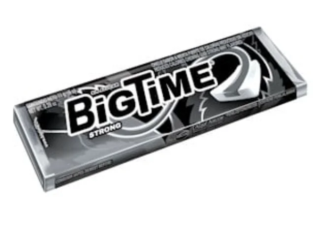 CHICLE BIGTIME STRONG 12X20GR