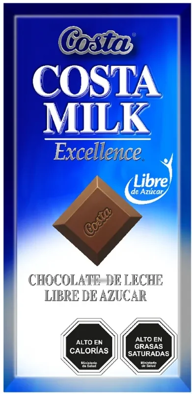 CHOCOLATE COSTA MILK FP 18X80GR