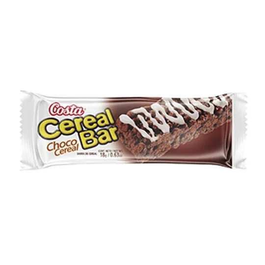 CEREAL BAR COSTA CHOCO 6X20X18 GR